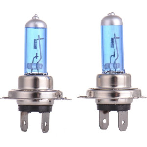 Becuri H7 , +100% ,halogen super white 12v